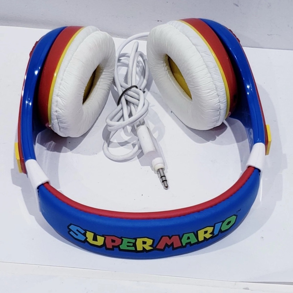 SUPER MARIO Kid Headphones Comfort Ear Cushions - Works